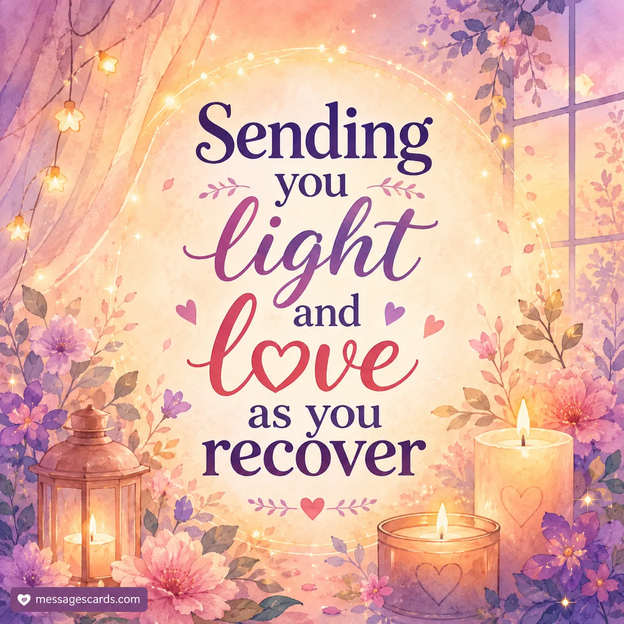 Sending you light and love as you recover