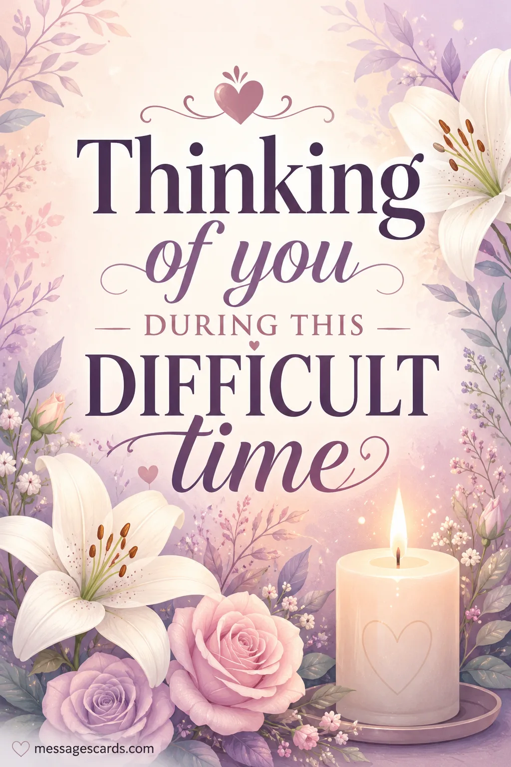 Thinking of you during this difficult time