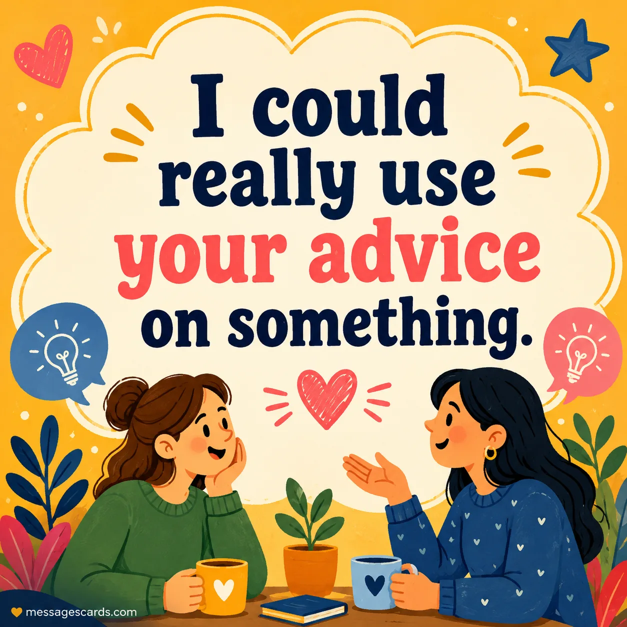 I could really use your advice on something.